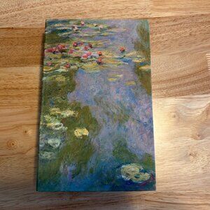 Monet-Inspired Decorative Storage Box | Floral Water Scene Keepsake Box